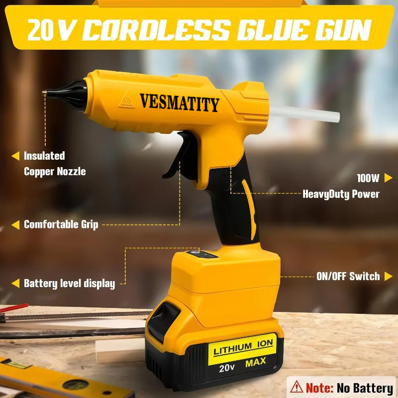 Handheld Electric Multifunctio - đánh giá và giá Hot Melt Glue Gun Cordless