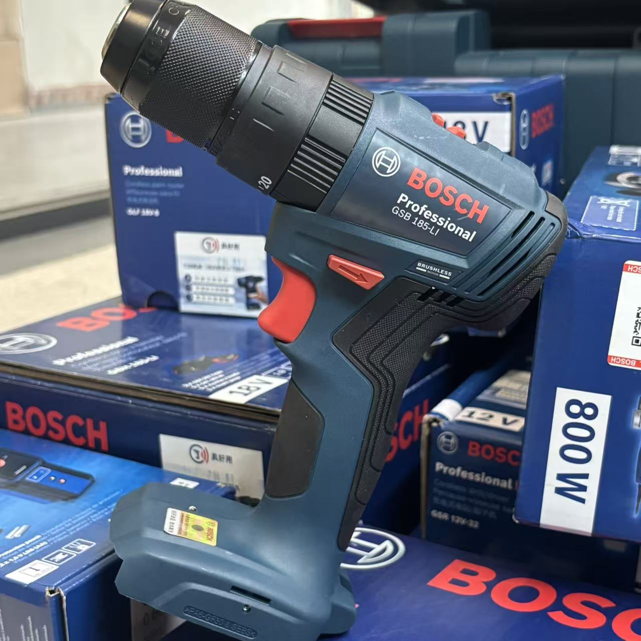 BOSCH GSB 185-LI Brushless Cor - đánh giá và giá Brushless Cordless Electric Drill 18V