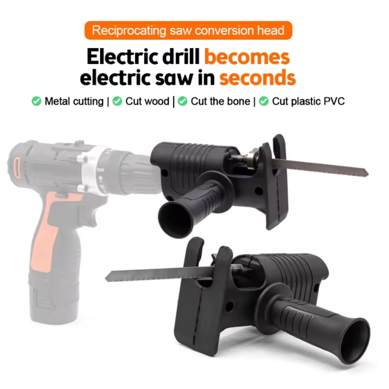 Portable Electric Drill Modifi - đánh giá và giá Reciprocating Saw Attachment Drill