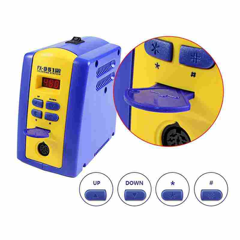 Digital FX951 75W Soldering St - đánh giá và giá Digital Soldering Station T12