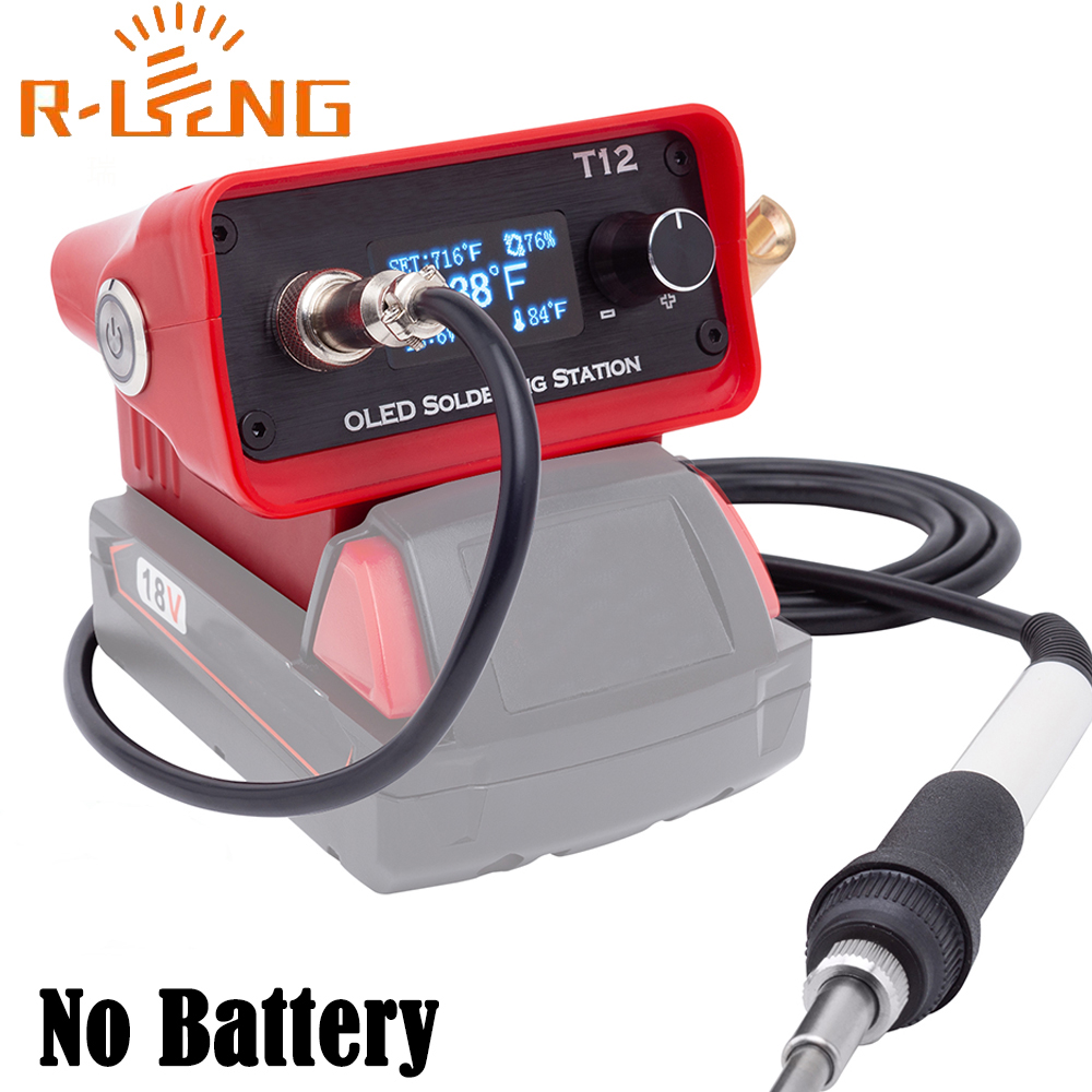 OLED T12 Soldering Iron Statio - đánh giá và giá Digital Soldering Station T12
