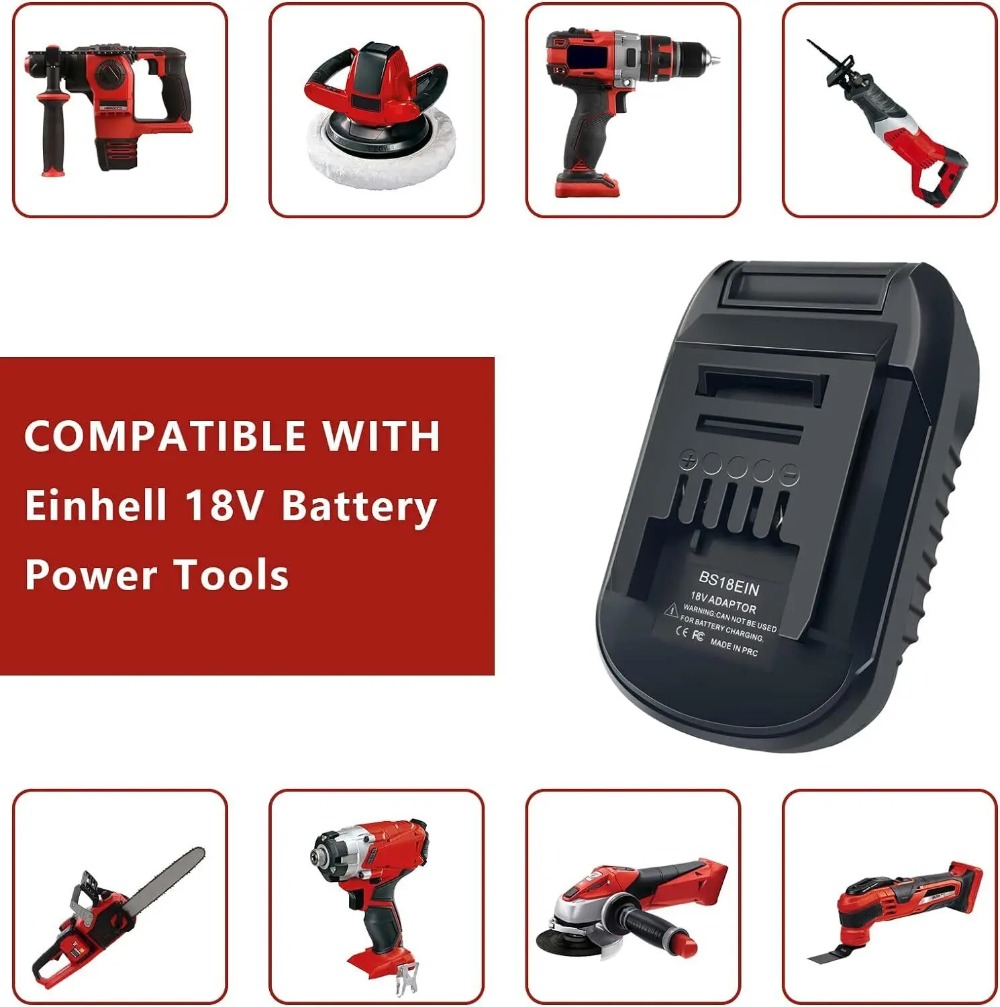 BS18EIN Battery Adapter for Bo - đánh giá và giá Brushless Cordless Electric Drill 18V