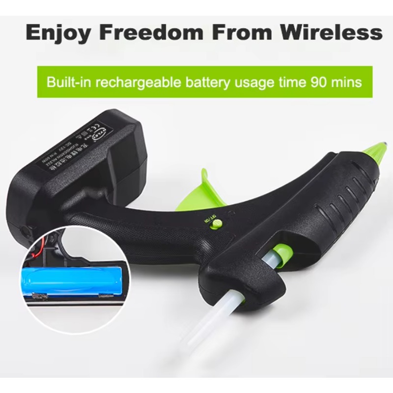 60W 12V Cordless Hot-Melt Glue - đánh giá và giá Hot Melt Glue Gun Cordless