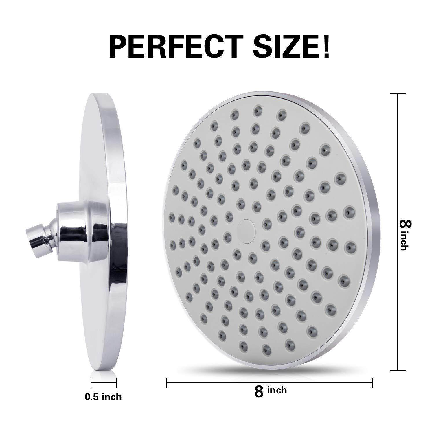 Rainfall Shower Head Big Panel - đánh giá và giá Plumbing