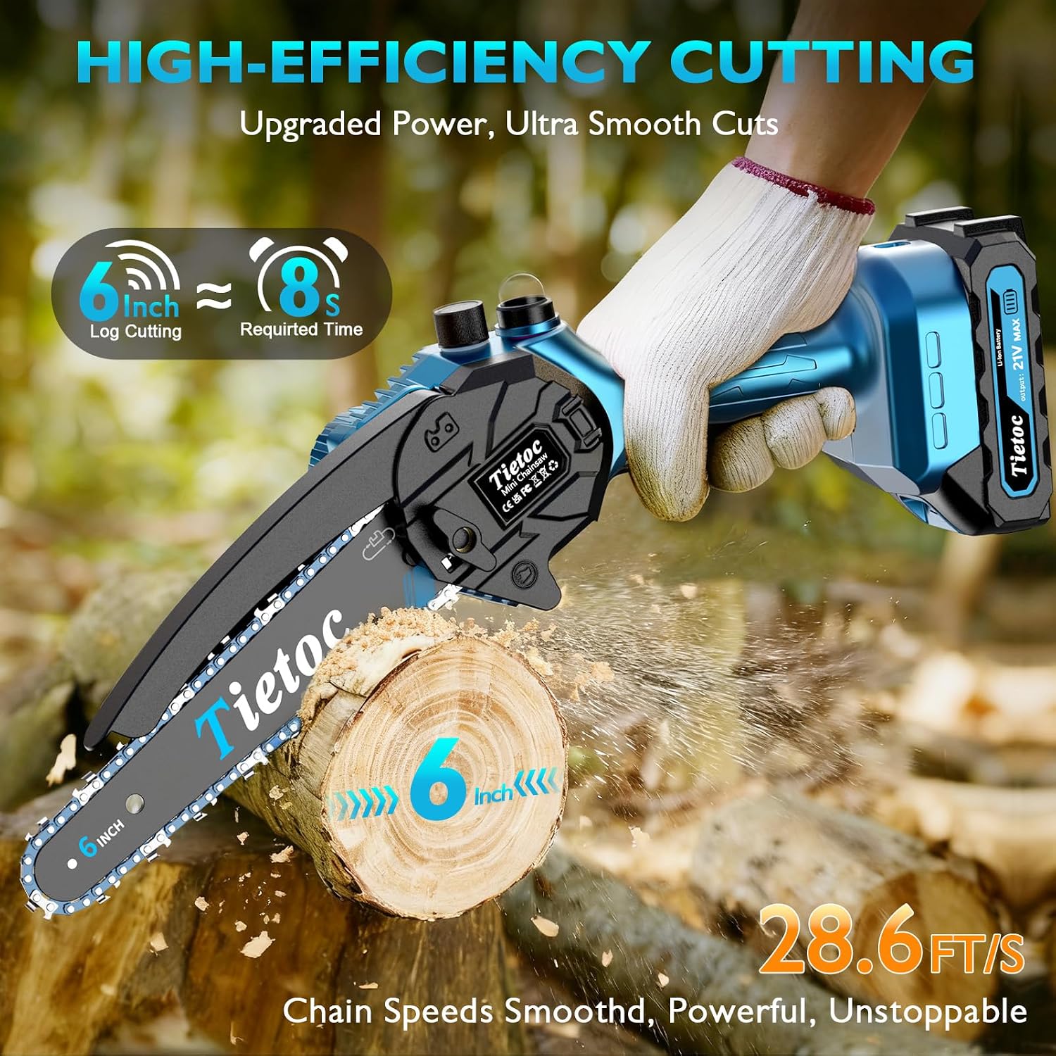 Mini Chainsaw, 6 Inch Chain Sa - đánh giá và giá Mini Electric Chainsaw 6 Inch