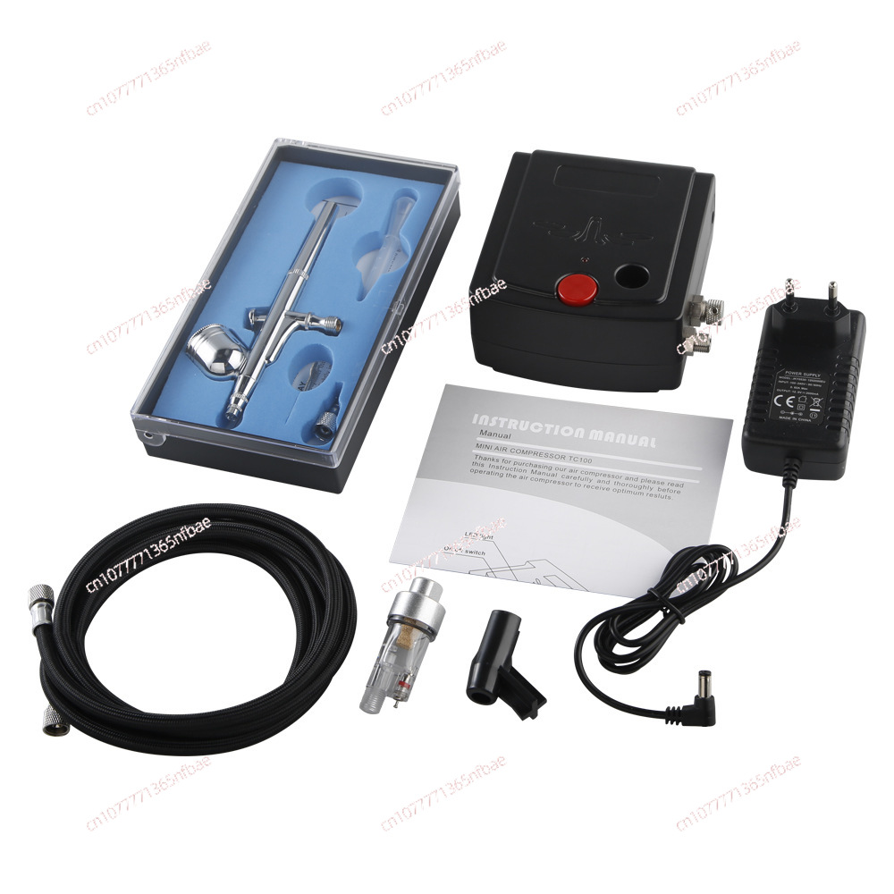 Mini Airbrush Compressor Kit A - đánh giá và giá Airbrush Kit With Mini Compressor