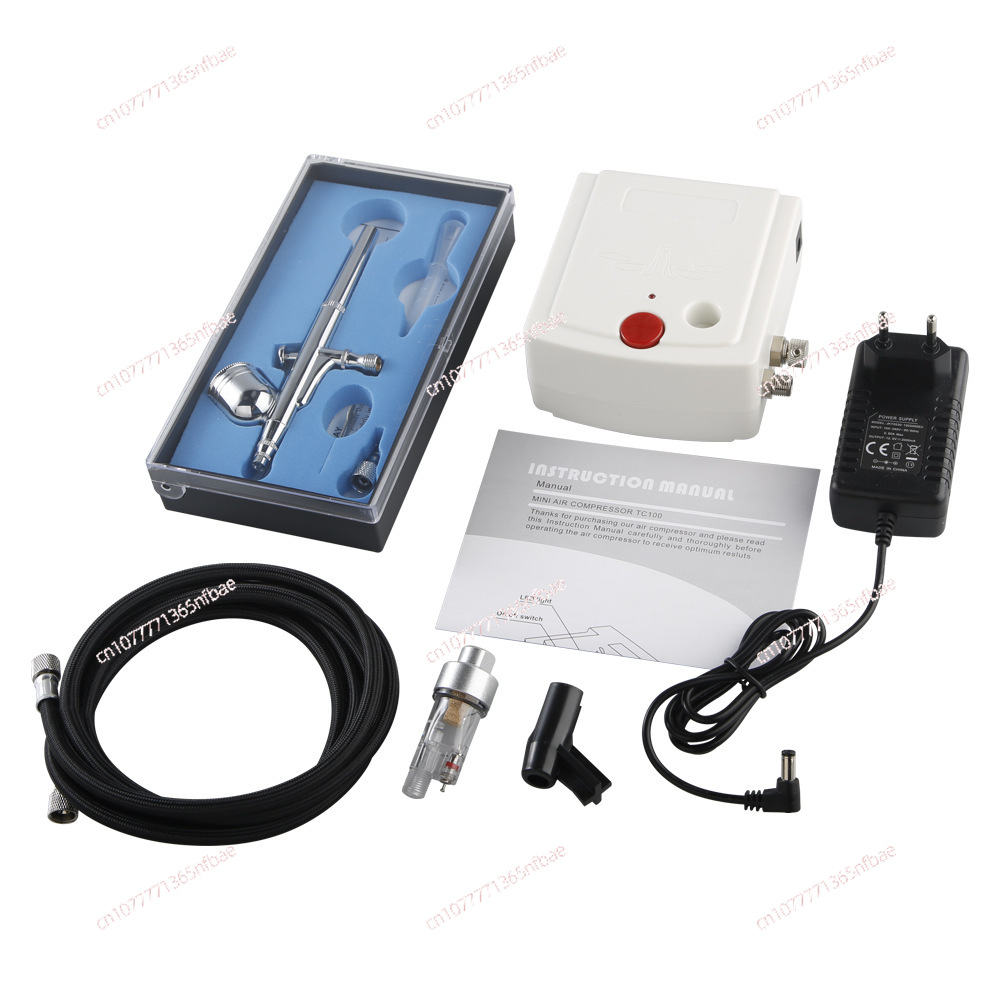 Mini Airbrush Compressor Kit A - đánh giá và giá Airbrush Kit With Mini Compressor
