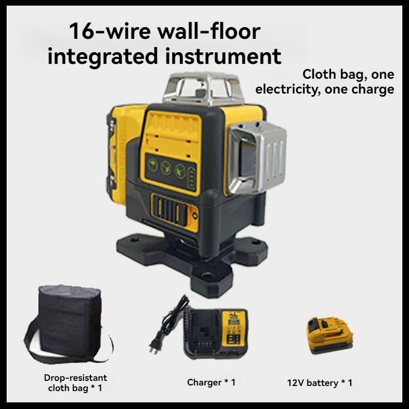 4d Laser Level With 16 Lines O - đánh giá và giá Laser Level 16 Lines 4D Green