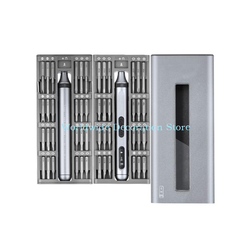 Q39b 50 in 1 Bộ tuốc nơ vít đi - đánh giá và giá Electric Screwdriver Rechargeable Usb